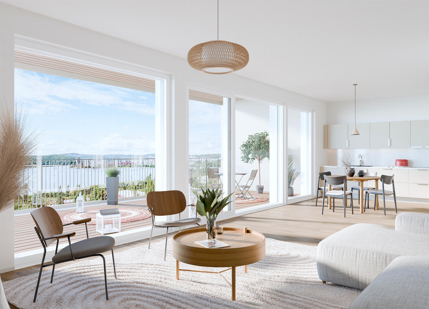 Bright Living room